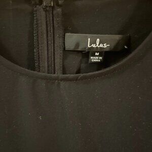 Lulus Women's Black Dress-Medium